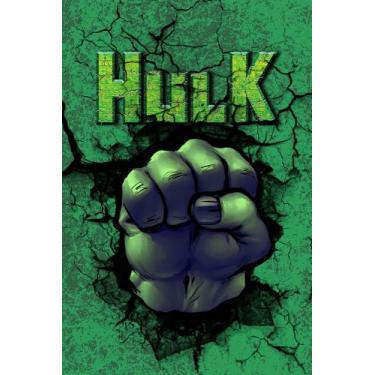 Imagem de Painel Festa Retangular P/ Casado 1,5x2,2m Hulk 1 - Fantasia Brás