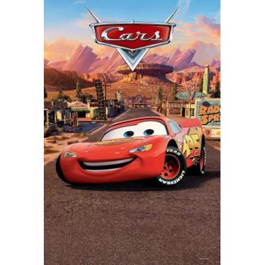 Imagem de Painel Festa Retangular P/ Casado 1,5x2,2m Carros 1 - Fantasia Brás
