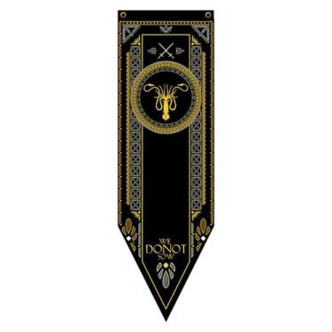 Imagem de Bandeira Flâmula Com Brasão Casa Greyjoy Game Of Thrones - GS