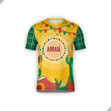 Imagem de Camiseta Unissex Dry Fit Arraiá Quadrilha Festa Junina - UdiPrint, XG