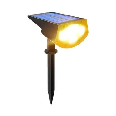 Imagem de Refletores Solares Ajustáveis E Impermeáveis Para Paisagismo Externo, 