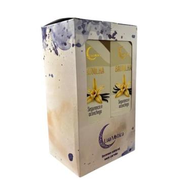 Imagem de Incenso Lua Mística Espiritual 0% Carvão Box 12 Cxs C 10 Var Aroma:Bau