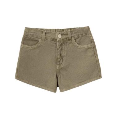 Imagem de Shorts Hering Infantil Menina Barra Desfiada Em Sarja-Feminino