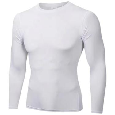 Imagem de Camiseta térmica unissex segunda pele uv 50+ camisa malha fria - MARCH