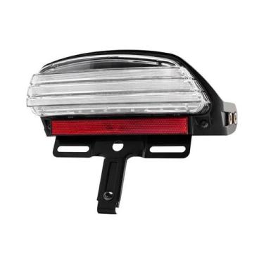 Imagem de Luz De Freio Traseira LED Para Motocicleta Harley Dyna Fat Bob Softail