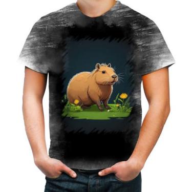 Imagem de Camiseta Desgaste Capivara do Bem Animalzinho 1 - Kasubeck Store®, INF