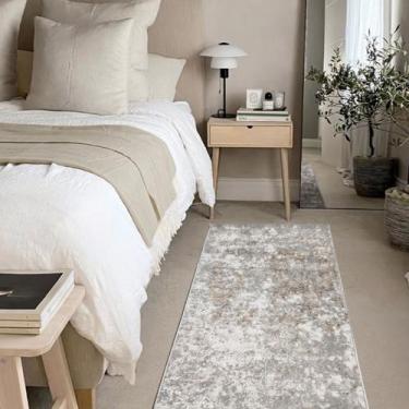 Imagem de 1 Tapete Quarto Beira Cama Alto Padrão Luxo 60x120 Nz Lua 01 - IDEALIZ