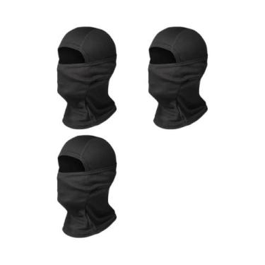 Imagem de Conjunto De 3 Peças De Balaclava Unissex Respirável Com Proteção Solar