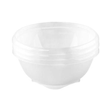 Imagem de Conjunto de 3 Potes de Sobremesa Plástico Sanremo