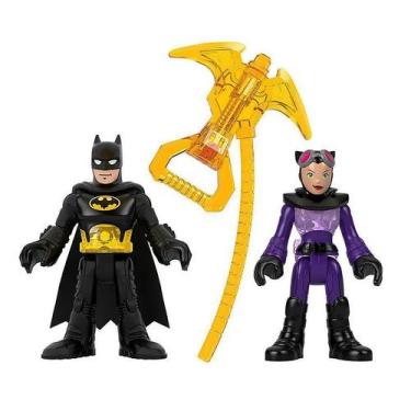 Imagem de Boneco Imaginext Batman e Mulher Gato - Mattel