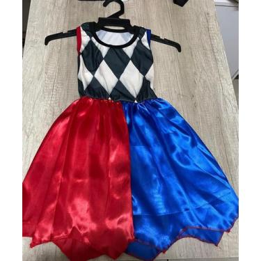 Imagem de Fantasia Infantil Halloween Palhacinha P/M/G/GG - Fantasias Super, P
