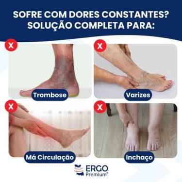 Imagem de Super Par De Meia Média Compressão 20-30mmhg Ziper Confort - ZIP SOX