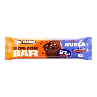 Imagem de Doctor Bar Dr Penaut Sabor Avelã com Pedaços de Amendoim com 21g de Pr