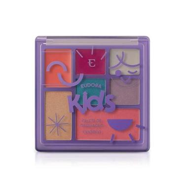 Imagem de Palete De Maquiagem Poder Colorido Eudora Kids - 7g