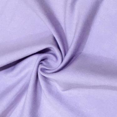 Imagem de Tecido Jersey de Algodão com Elastano 60" de largura Lilás 2 jardas - 