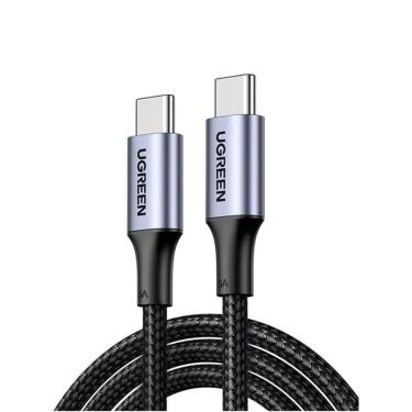 Imagem de Cabo USB-C Ugreen US316 100W 480Mbps Alumínio Trançado 1.5m Preto