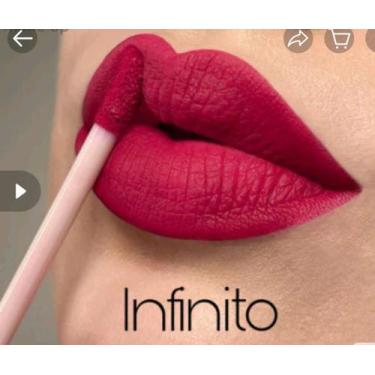 Imagem de Batom liquido instant mate nina makeup, infinito