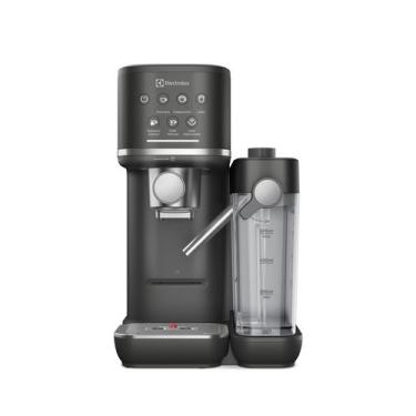 Imagem de Cafeteira Espresso Electrolux Cápsula, Pó e Sache Experience Vaporizador de Leite Preta (ECM70)