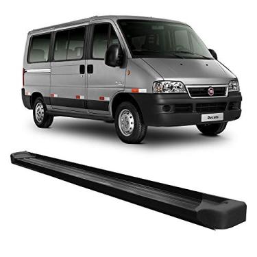 Imagem de Estribo Ducato Teto Baixo Alumínio Preto Roda A Roda