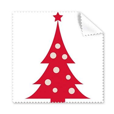 Imagem de Pano de limpeza de óculos de limpeza de tela de telefone com árvore de Natal, 5 peças