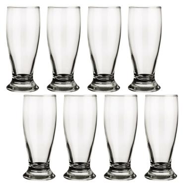 Imagem de Conjunto 8 Copos Vidro 200ml Munich Chopp Transparente Nadir