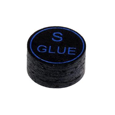 Imagem de LoveinDIY 11 mm/13 mm Pro Pigskin Bilhar Piscina Pontas Preto - Macio/Médio/Rígido - 13 mm Macio