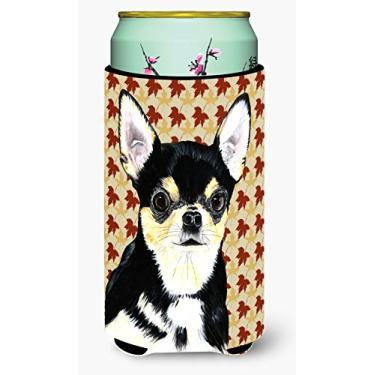 Imagem de Caroline's Treasures SC9239TBC Chihuahua Retratos de Outono Menino Alto, Isolador de Bebidas Isolador de Bebidas Isolador, Amuleto Alto, Multicolorido
