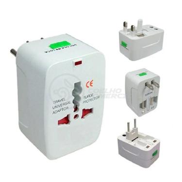 Imagem de Adaptador Tomada Universal Padrão 150 Países Bivolt