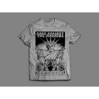 Imagem de Camiseta / Camisa Masculina Rage Against The Machine Ratm - Ultraviole