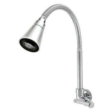 Imagem de Torneira Cozinha Parede Gourmet Cônico Cromado C-72