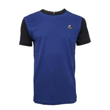 Imagem de Camiseta Le Coq Ess Bar A Tee 2Band Ss N 2 Masculina - Azul