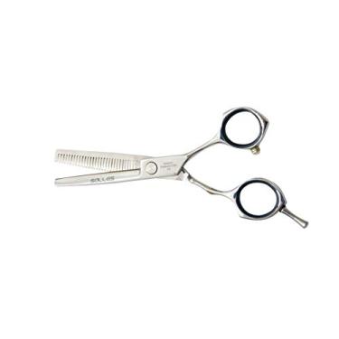 Imagem de Salles Profissional Tesoura Profissional Desfiadeira 5.5 Polegadas Prata