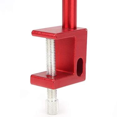 Imagem de Haste dobrável para abajur de mesa, gancho para lanterna espesso, liga de alumínio para caminhadas para leitura de acampamento, pesca ao ar livre