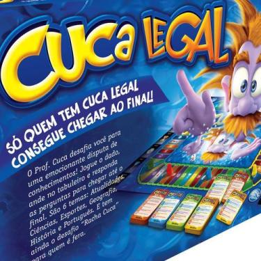 Jogo Cuca Legal Júnior 300 Perguntas Educativo Tabuleiro - Pais e Filhos -  Jogos de Tabuleiro - Magazine Luiza