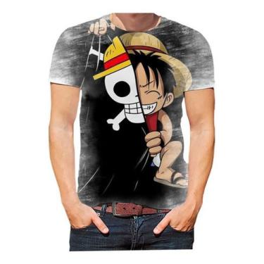 Imagem de Camisa Camiseta One Piece Desenhos Série Mangá Anime Hd 07 - Estilo Kr