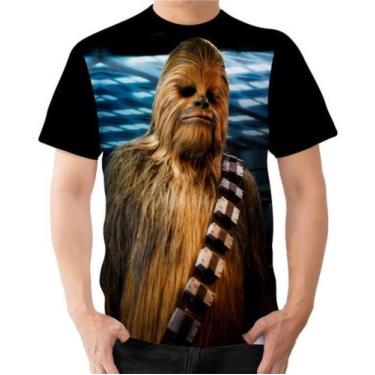 Imagem de Camisa Camiseta Chewbacca Copiloto Chewie Wookiee Han Solo - Estilo Vi