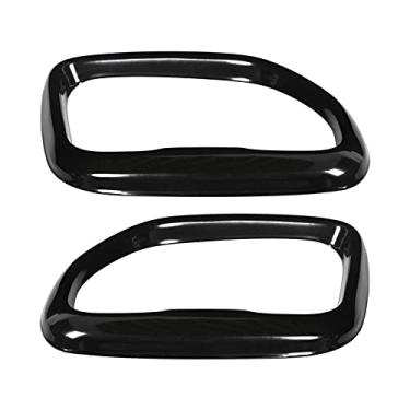 Imagem de Capa de garganta traseira, tampa de tubo de escape de cauda, instalação de pasta simples para modificação de carro para X3 M40I 2018-2021