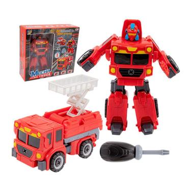 Imagem de Transformer Bombeiro 3 versões diferentes e salve o mundo!
