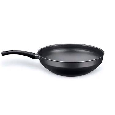 Imagem de Frigideira Wok Nº 24 com Extra-flon 3,0 Litros Grafite - E767 - Oliveira