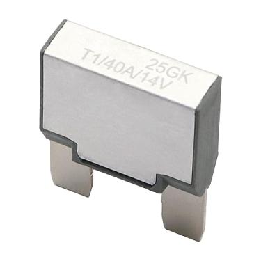 Imagem de Generic Disjuntor fusível T1 com reinicialização automática, lâminas largas reajustáveis, disjuntor de fusível de pólo único para automóveis, 40A