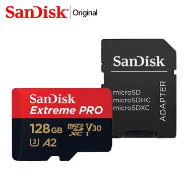 Imagem de Cartão de Memória MicroSD Sandisk Extreme PRO 128GB