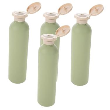 Imagem de iplusmile 4 Pcs Sub-garrafa de limpeza e cuidado do frasco de loção verde abacate garrafas plásticas garrafa de loção de plástico xampu garrafas de plástico para loções frascos de loção