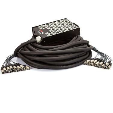 Imagem de Medusa Som 28 Vias Montada Conector Cirilo Cabos 25 Metros