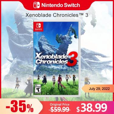 Imagem de Xenoblade Chronicles 3 Nintendo Switch ofertas de jogos 100% Oficial Original de Cartão de Jogo