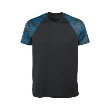 Imagem de Camiseta Dry-UV Vista Rock Raglan Textura-Masculino