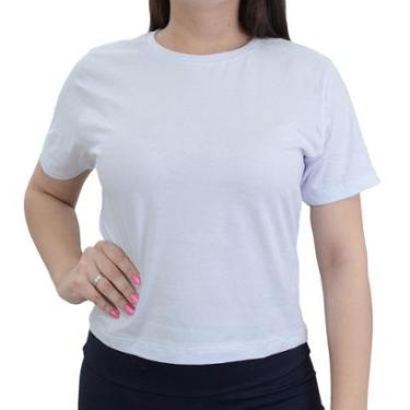 Imagem de Camiseta Feminina LZT MC Cropped Branca - 2333-Feminino