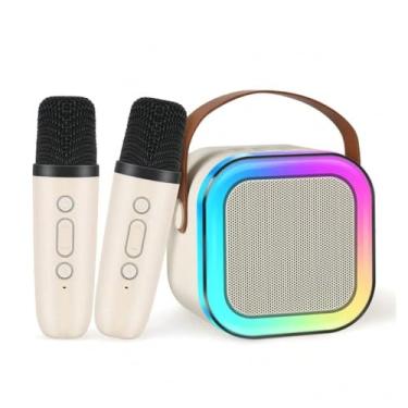 Imagem de Novavida, Mini Caixa de som Kit 2 Mini Microfones Bluetooth