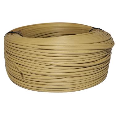Imagem de Fibra Junco Sintético Meia Cana 6mm rolo de 600 metros com proteção UV (Palha)