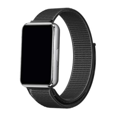 Imagem de Pulseira Nylon Loop LTimports, compativel com Galaxy Fit 3 Sm-R390 (Preto)