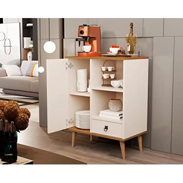 Imagem de APARADOR PÉS PALITO RETRÔ PARA APARTAMENTO PEQUENO